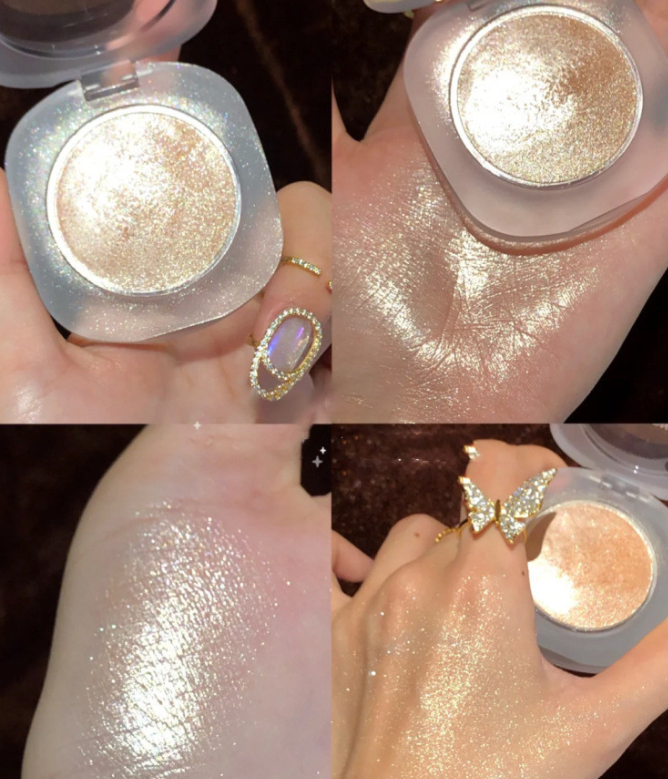Diamond Glitter Mashed Potatoes Highlighter Diamond Highlighter Makeup Gel Face and Body Brighten Glitter Natural Contour Makeup