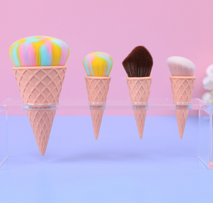 Ice Cream Cute Fiber Hair Makeup Brush