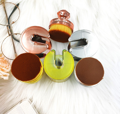 Convenient Push-pull Seal Brush Makeup Brush